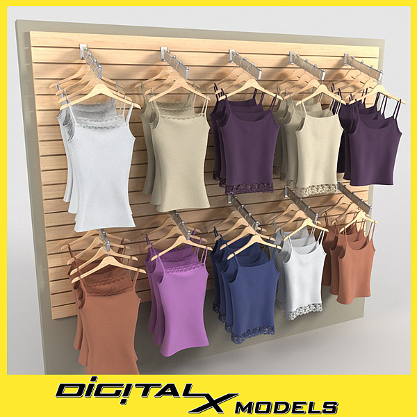 womens tops 3D Models