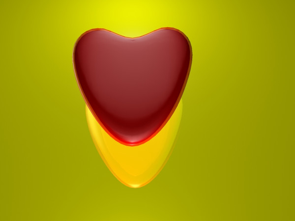 3d heart - heart by 25leonard25