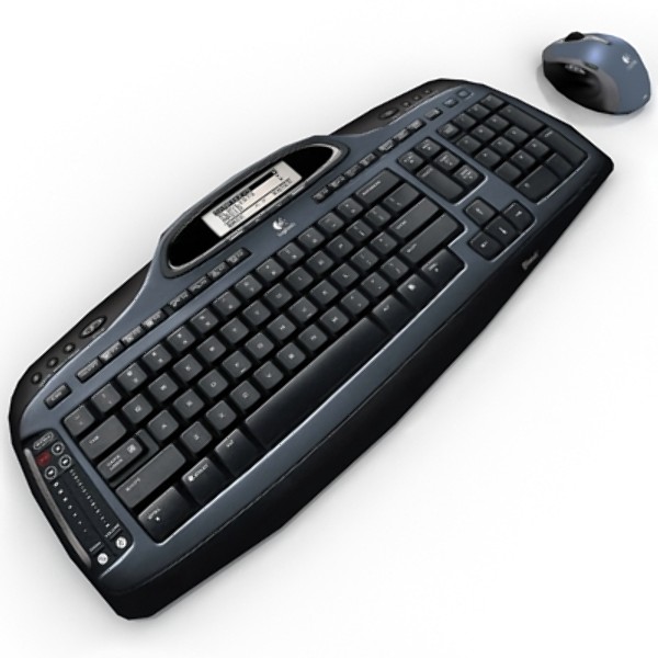 3d model keyboard - keyboard set 3 by StepanProkop