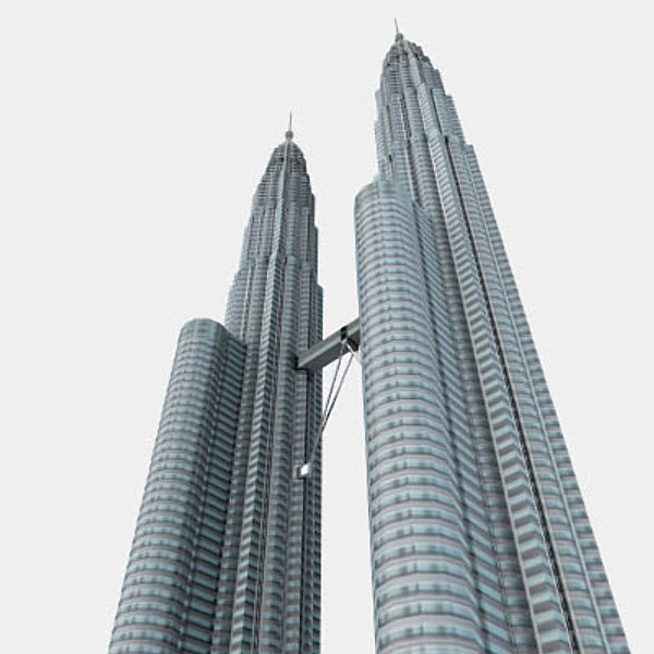 petronastower_lowpoly 3D Models