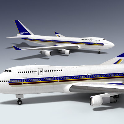 3d 747 airplane - 747 Aircraft by Adam Walker Film