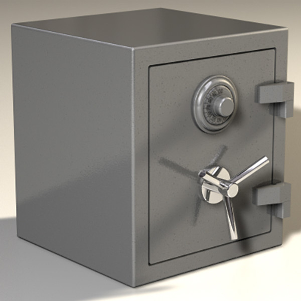 3d bank safe model - Safe by Pekdemir