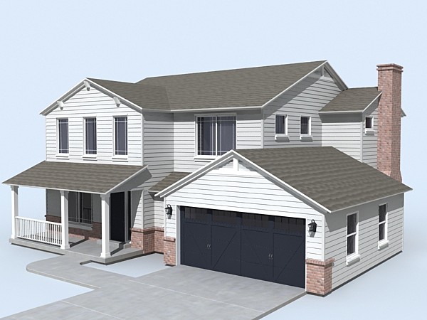 house set 30 3d max - house set of 30 by monkeyodoom