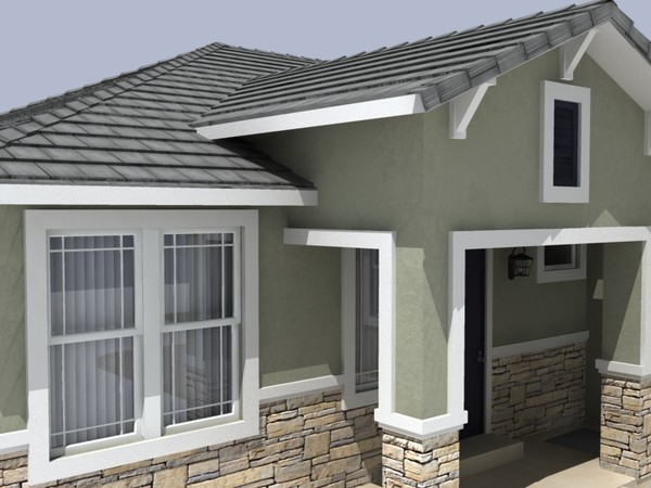house set 3d model - house sets 1-3-4 by monkeyodoom