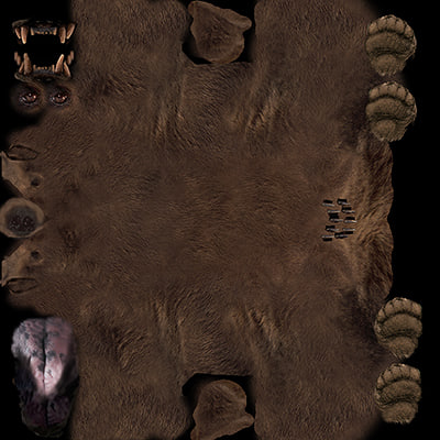 3ds bear - Bear Animated by NONECG