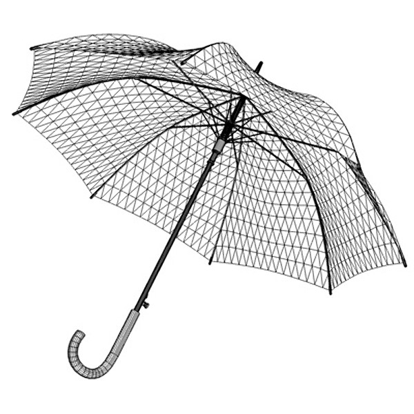 3d model beautiful umbrella - Umbrella by Igor Yakovlev