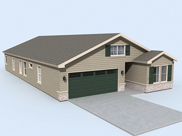 house set 30 3d max - house set of 30 by monkeyodoom