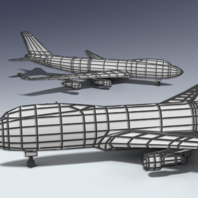 3d 747 airplane - 747 Aircraft by Adam Walker Film
