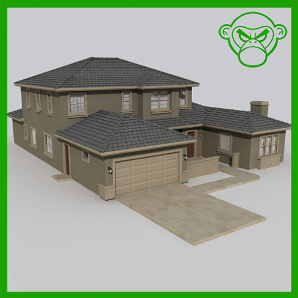 house set 30 3d max - house set of 30 by monkeyodoom
