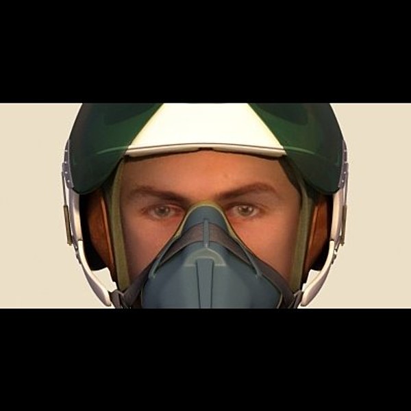 3d model mig pilot - MiG Pilot by luki82