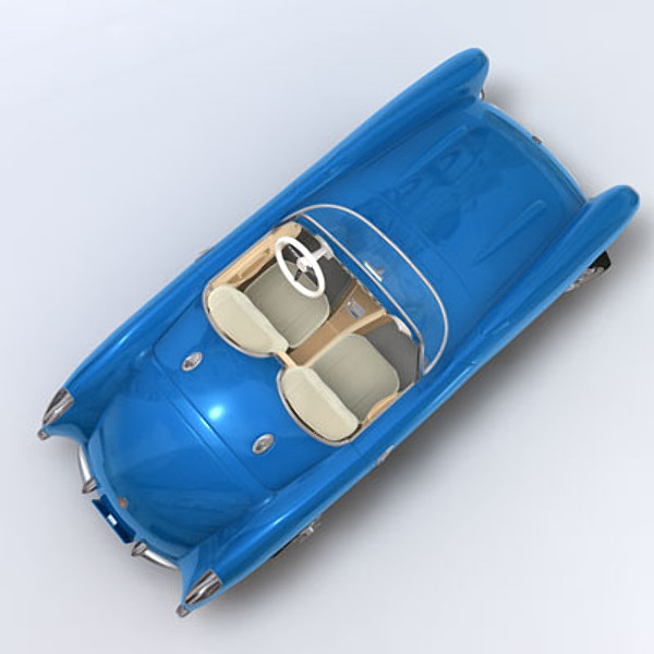 ChevroletCorvette57_OBJ/FBX/3DS