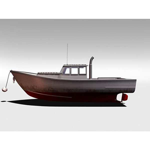 3ds max lobster boat - Lobster Boat by PerspectX
