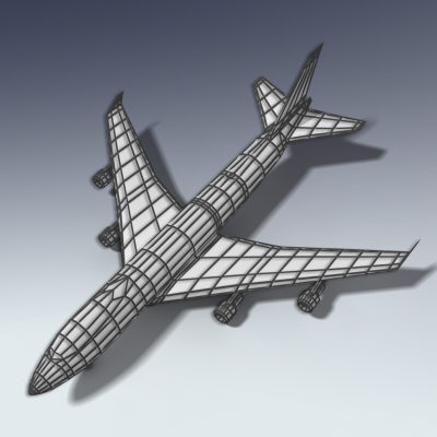 3d 747 airplane - 747 Aircraft by Adam Walker Film
