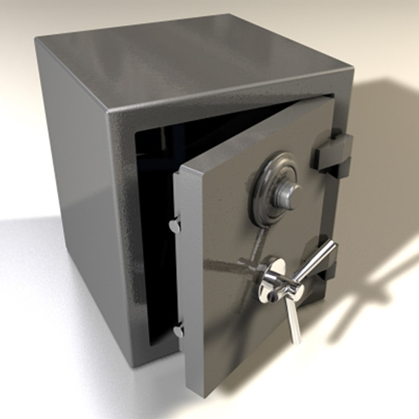 3d bank safe model - Safe by Pekdemir