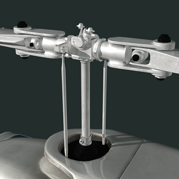 3d model of helicopter bell - Bell206 JetRanger helicopter by earth art
