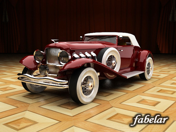 Duesenberg 1935 3D Models