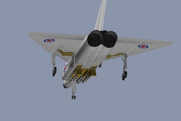 3d avro arrow - Avro Arrow by mach 3 graphics