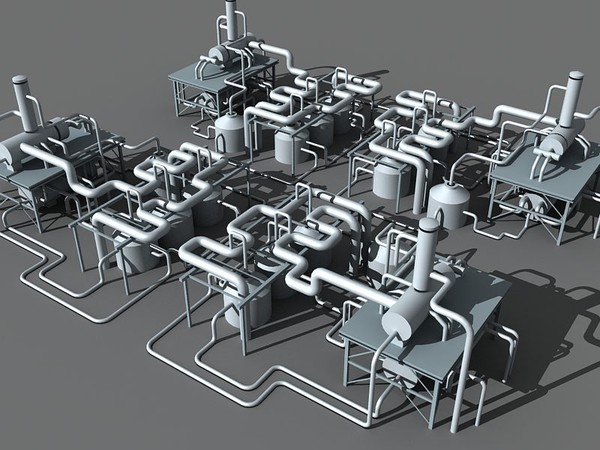3d industrial unit 1 - Industrial unit 1 by yusuf joher taherali