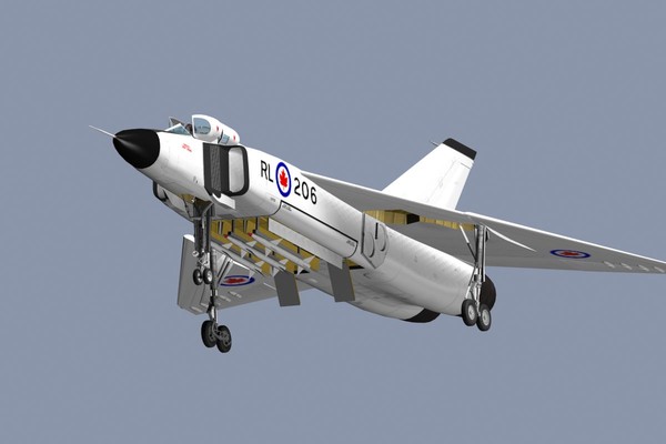 3d avro arrow - Avro Arrow by mach 3 graphics
