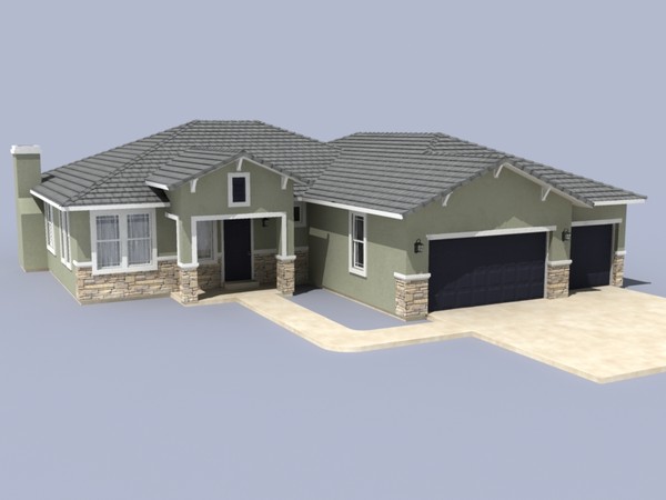 house set 30 3d max - house set of 30 by monkeyodoom