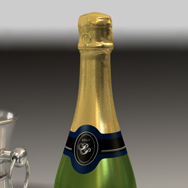 Champagne Bottle