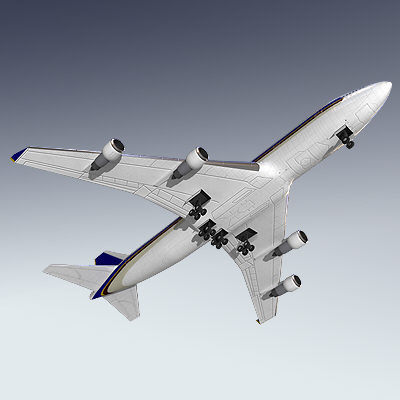 3d 747 airplane - 747 Aircraft by Adam Walker Film