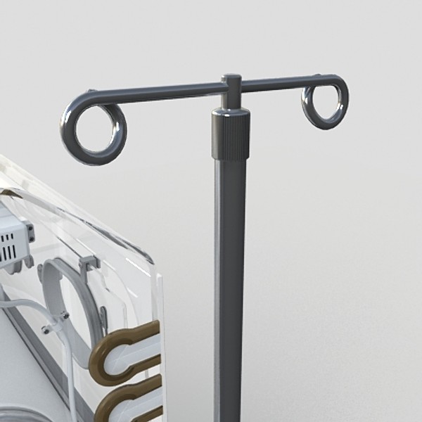 3d infant incubator model - infant incubator by monkeyodoom