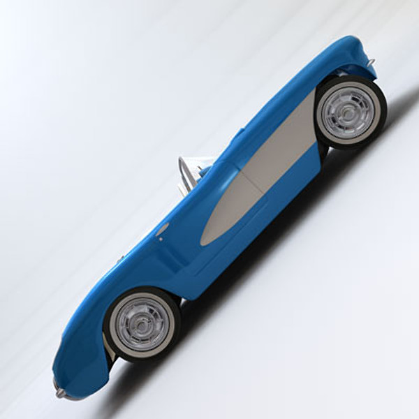 ChevroletCorvette57_OBJ/FBX/3DS