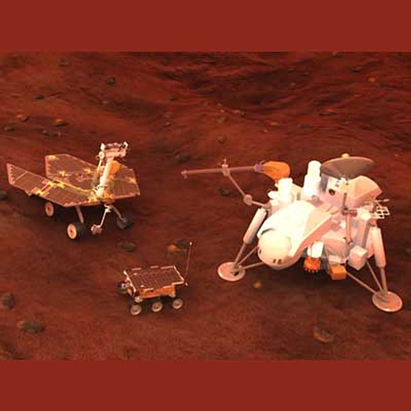 Unmanned Missions to Mars