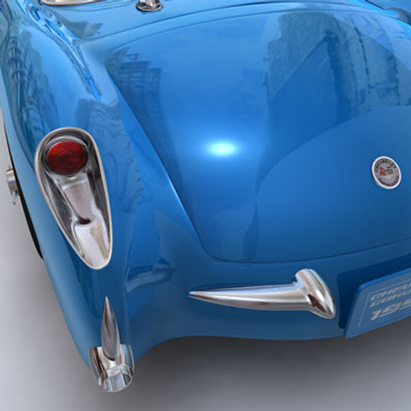 ChevroletCorvette57_OBJ/FBX/3DS