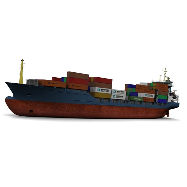 3d container ship - Container_ship.zip by vadikgg