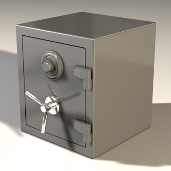 3d bank safe model - Safe by Pekdemir