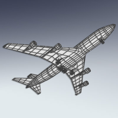 3d 747 airplane - 747 Aircraft by Adam Walker Film