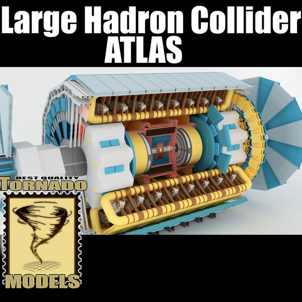 Large Hadron Collider (LHC) - ATLAS 3D Models