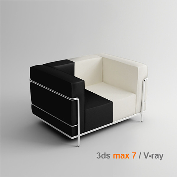 lc3 1 seat 3D Models