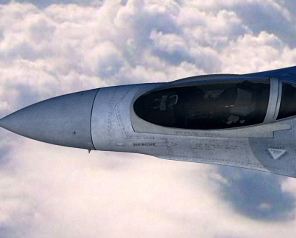 f-16 fighting falcon jet fighter 3d model - F16C Fighting Falcon by earth art