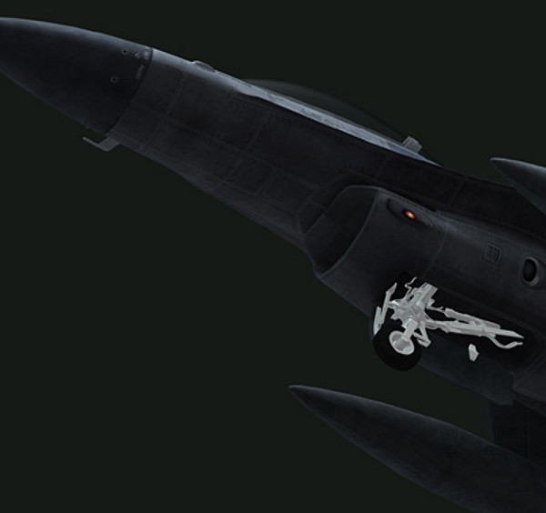 f-16 fighting falcon jet fighter 3d model - F16C Fighting Falcon by earth art
