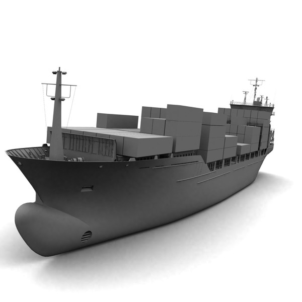 3d container ship - Container_ship.zip by vadikgg