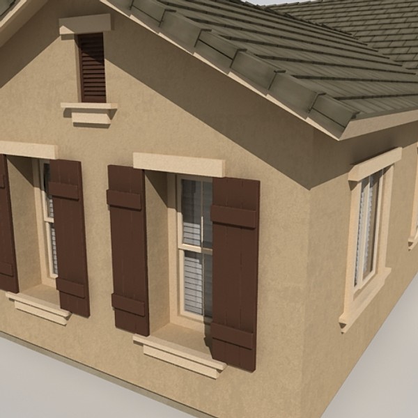 house set 3d model - house sets 1-3-4 by monkeyodoom