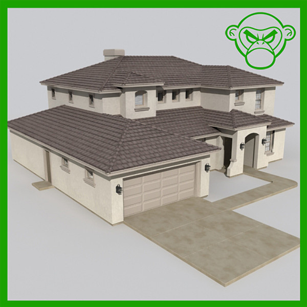 house set 30 3d max - house set of 30 by monkeyodoom