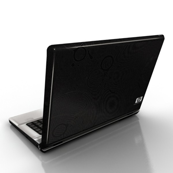 laptop pc 3d 3ds - PC laptop 6 by StepanProkop