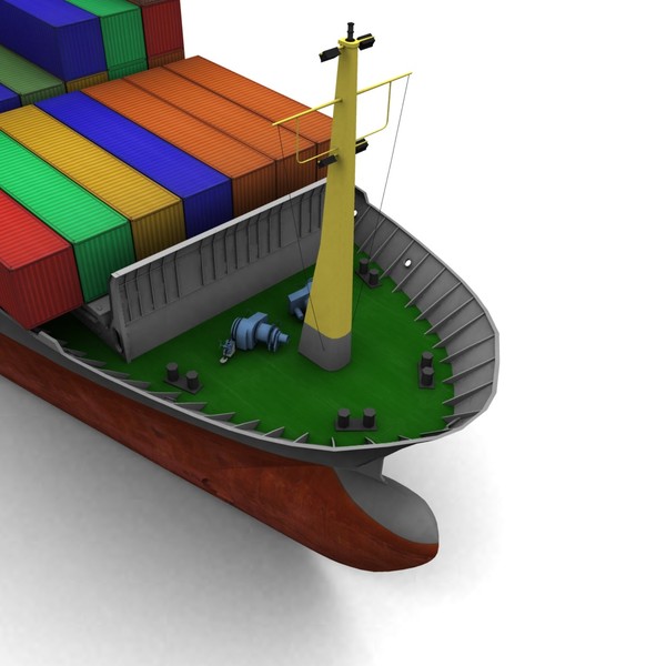 3d container ship - Container_ship.zip by vadikgg
