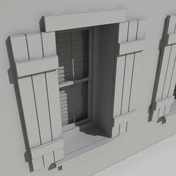 house set 3d model - house sets 1-3-4 by monkeyodoom