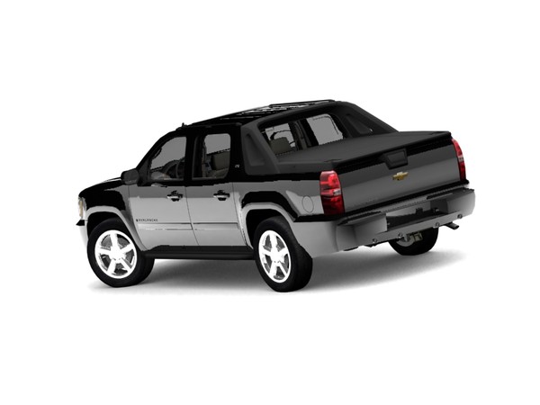 2007 chevrolet pickup 3d model - 2007 Chevrolet Avalanche (obj) by Cardesign3D
