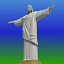 Cristo Redentor(Redeemer Christ)-statue