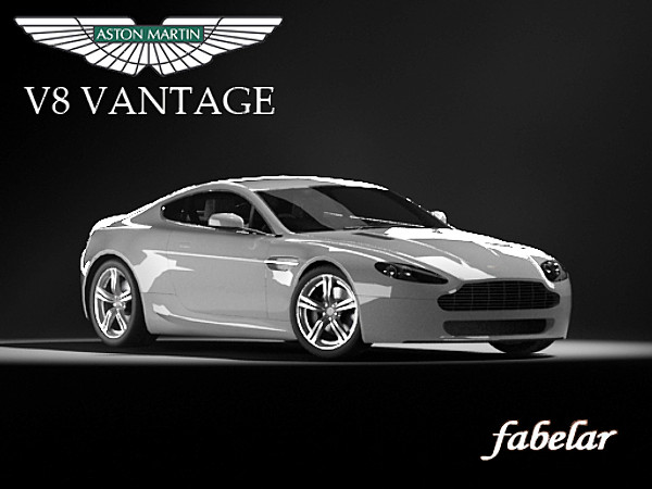 Aston Martin V8 Vantage 3D Models