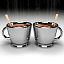 Chrome Coffee Mugs