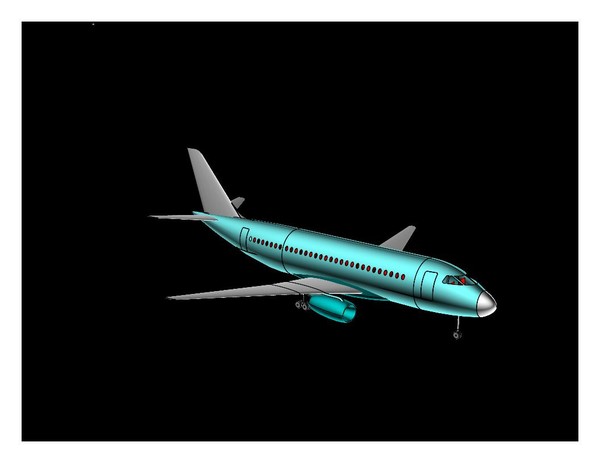 Sukhoi SS-100-95 Regional Jet 3D Models
