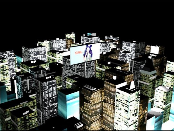 3d obj night city - Night City by Interu2x