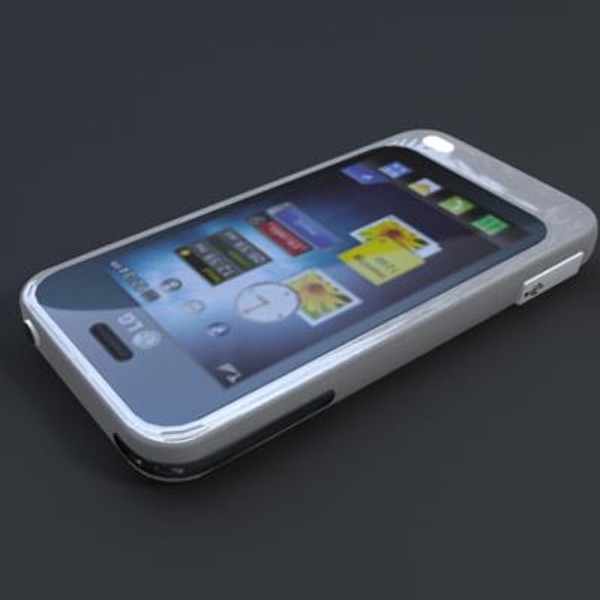 obj lg gd510 - LG GD510 by Shah Jahan 3D